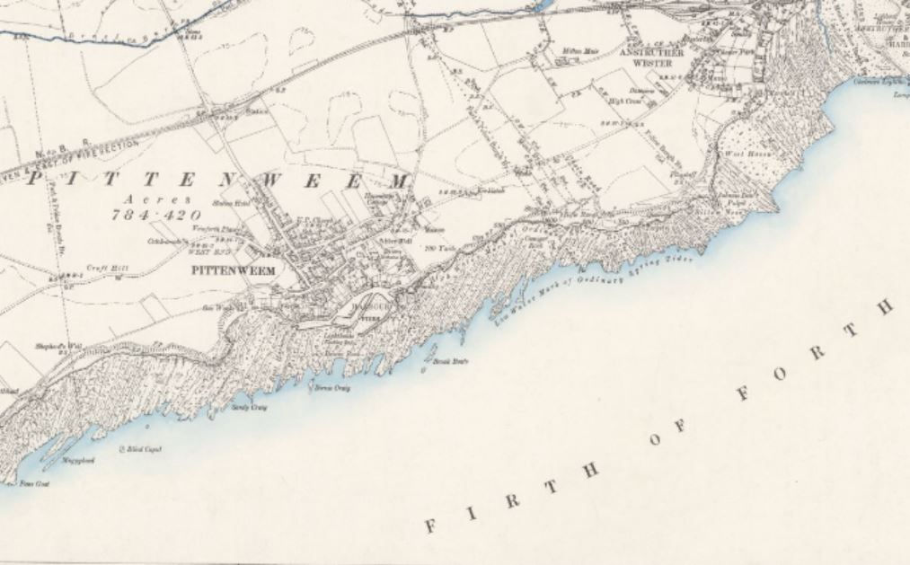 Barony of Pittenweem - Map