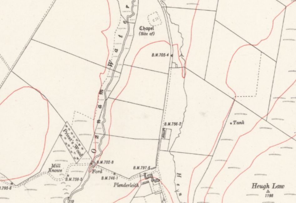 Barony of Plenderleith Map