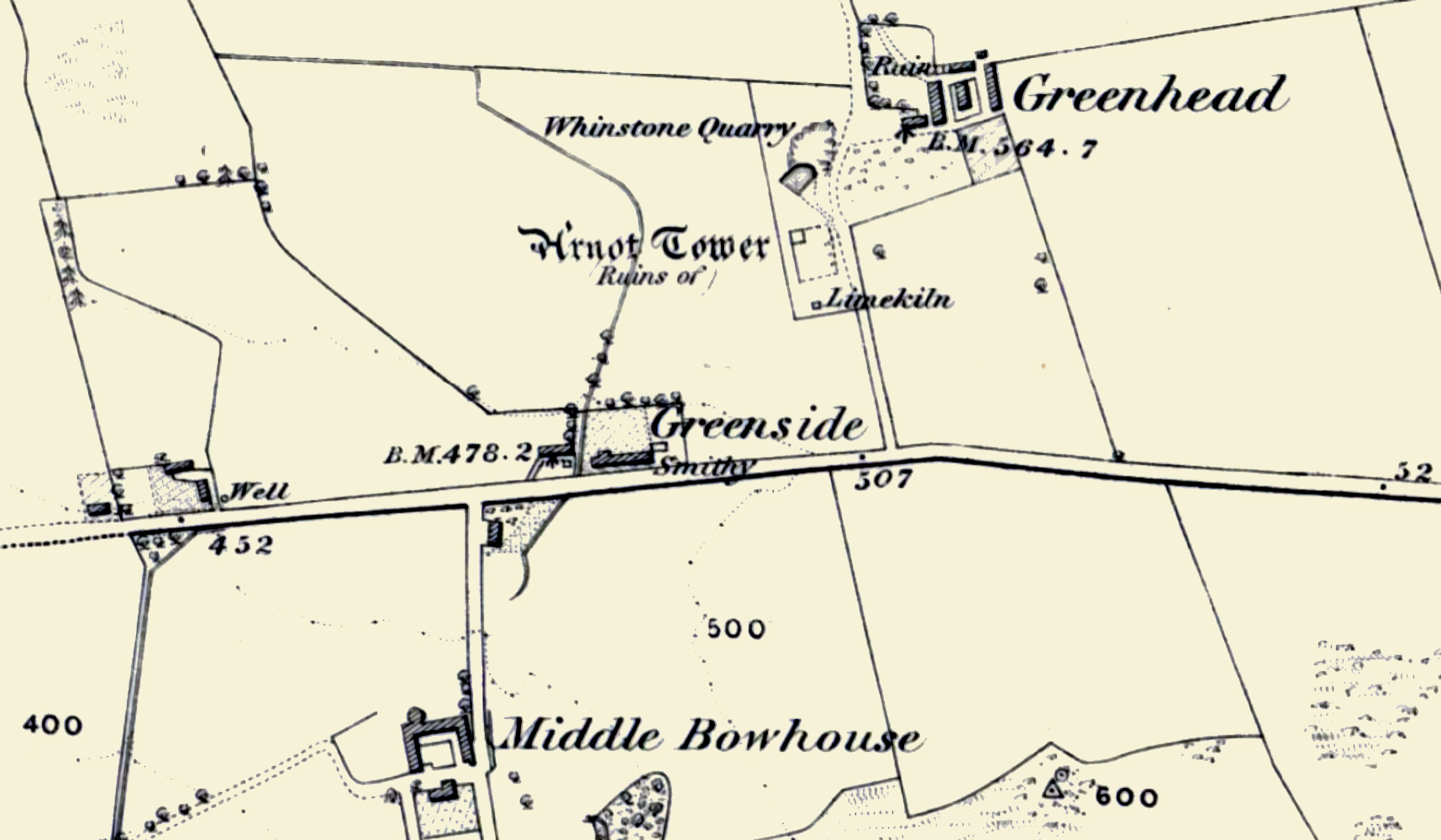 Barony of Balvaird, 1896 map Perth and Clackmannan